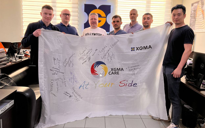Посещение представителей завода XGMA 