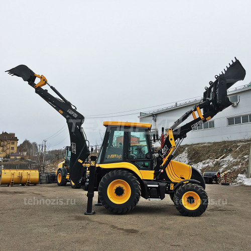 экскаватор-погрузчик 1.2 куба mst m542