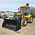 экскаватор-погрузчик 1.2 куба mst m542